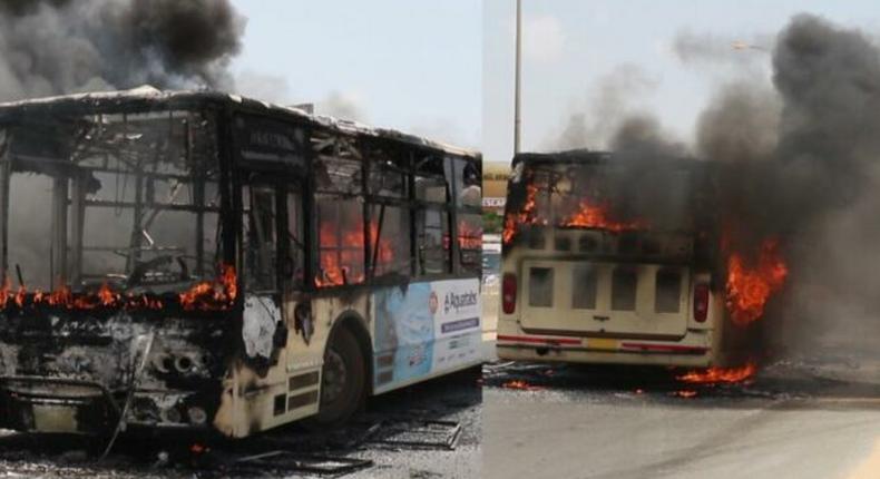 Bus incendiés