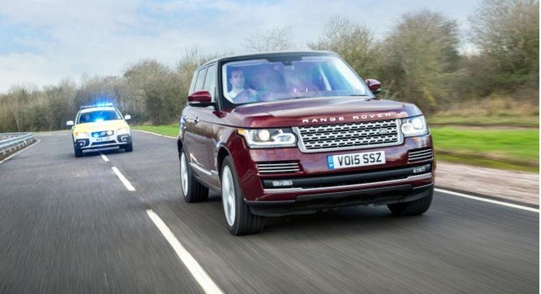 Jaguar Land Rover self driving car