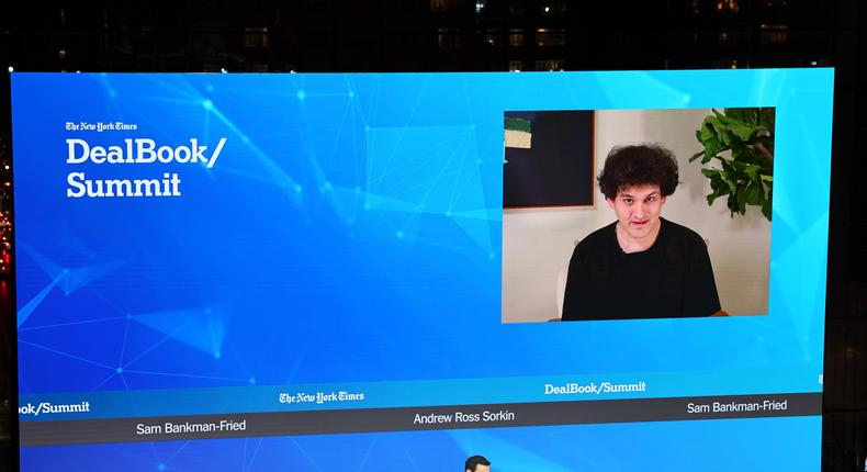When the US government brings criminal charges against overseas defendants, it could lead to extradition. Sam Bankman-Fried (inset) joined New York Times journalist Andrew Ross Sorkin apparently from the Bahamas last week.Michael M. Santiago/Getty Images