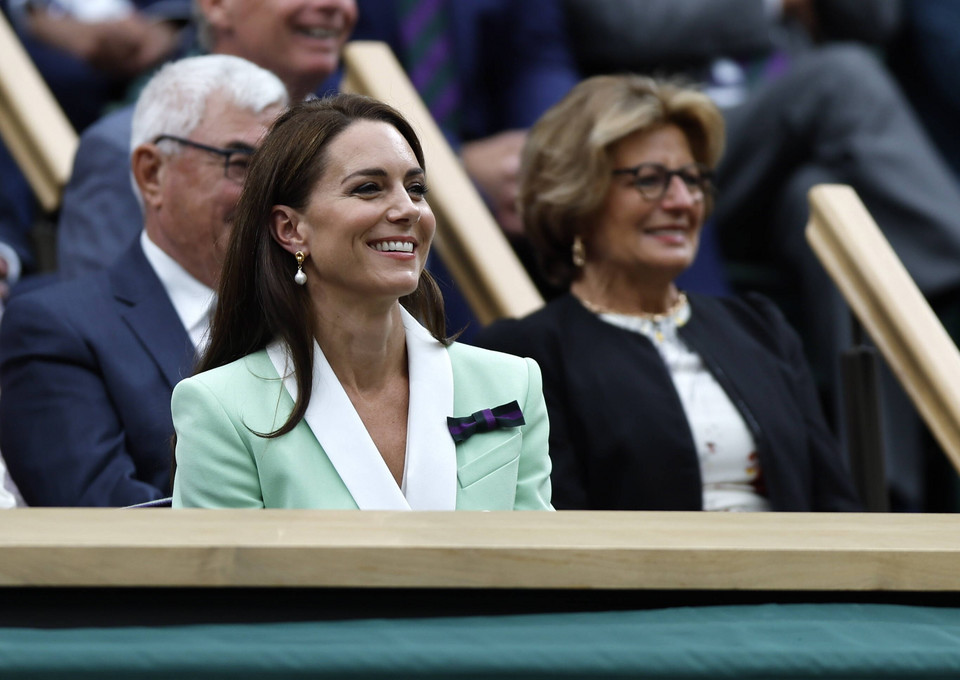 Księżna Kate na Wimbledonie w 2023 r.