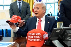 Zełenski znowu 'tym złym'. Trump 'zmienia zdanie tak szybko, jak czapki z daszkiem'