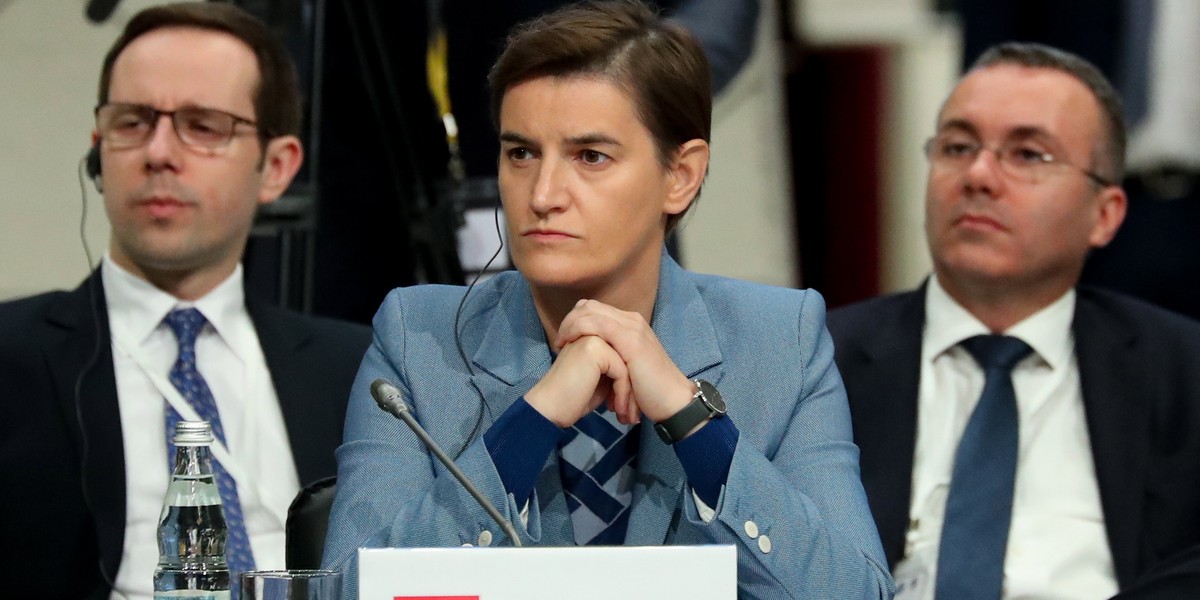 Ana Brnabić jest pierwszym zaszczepionym europejskim premierem.