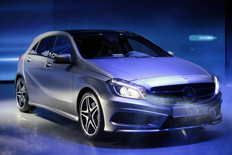 5. miejsce Mercedes kl. A - zdobywca 138 pkt.