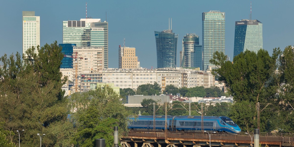 Większość polskiej powierzchni biurowej znajduje się w Warszawie