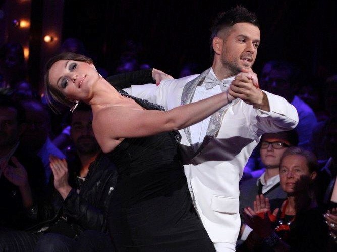 Jagna Marczułajtis i Krzysztof Hulboj