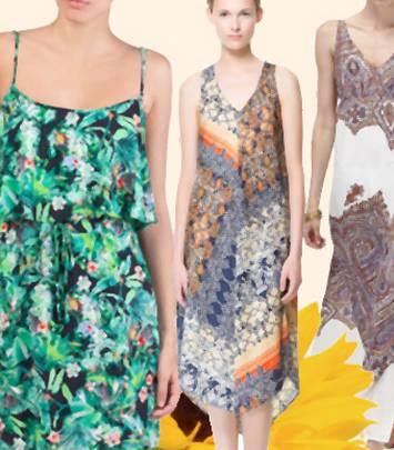 Sukienki plażowe 2015: 8 zwiewnych, kolorowych i niedrogich | Ofeminin