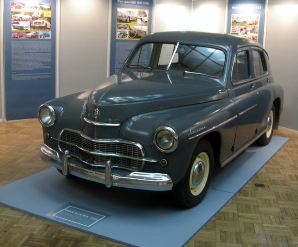 Warszawa 202 w Muzeum Techniki i Przemysłu NOT