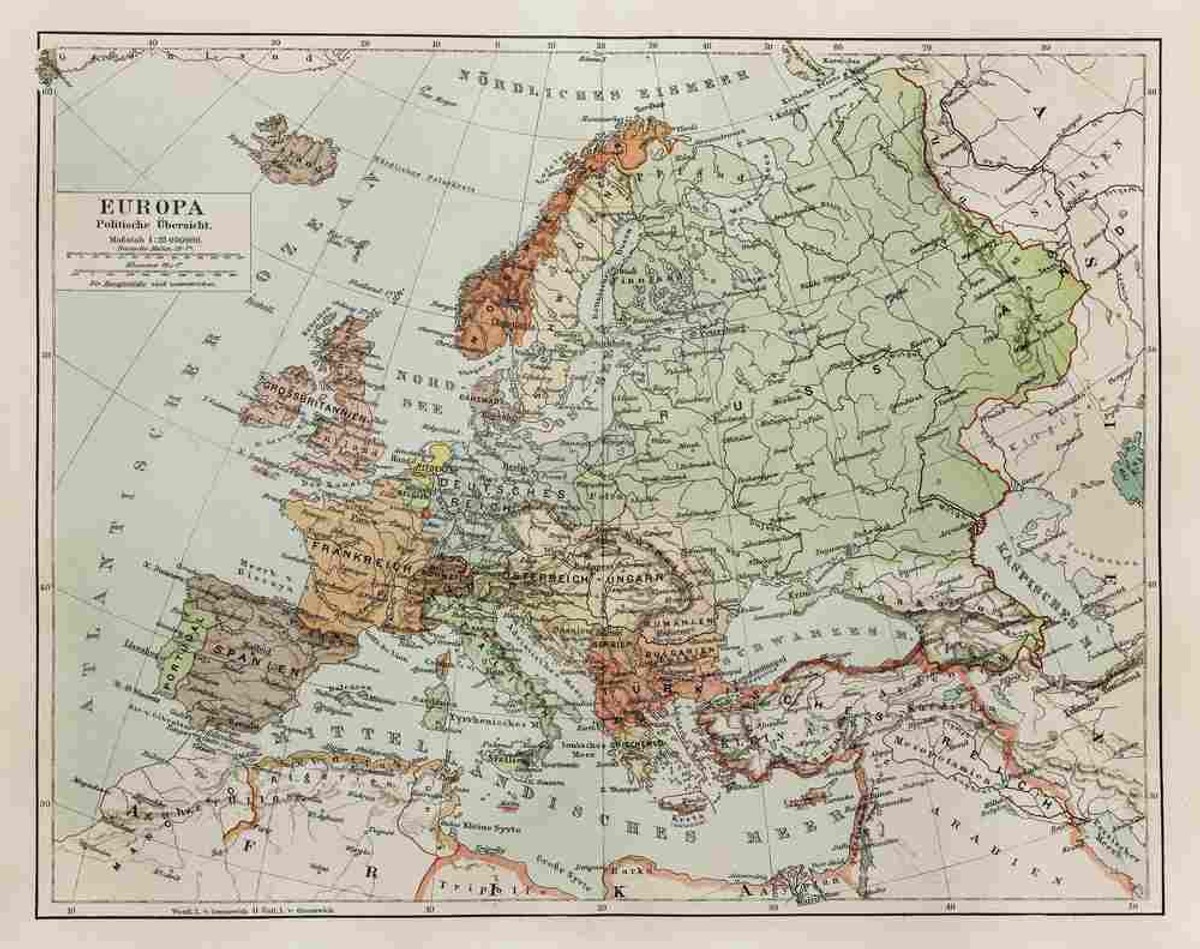 Mapa Europy