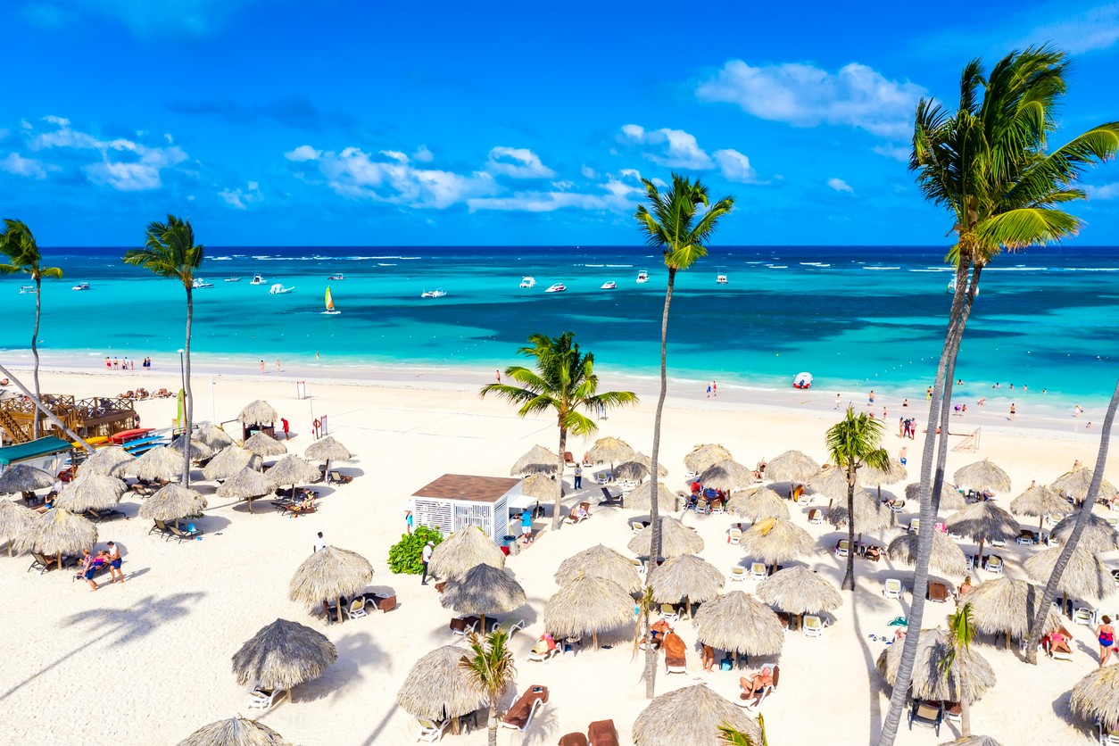 Pláž Bavaro, Punta Cana – ikonická destinácia Dominikánskej republiky.
