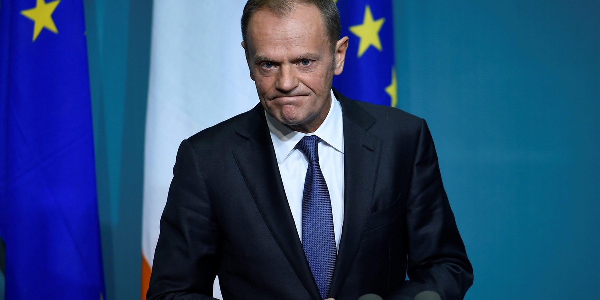 Donald Tusk krytykowany w UE za list o relokacji.