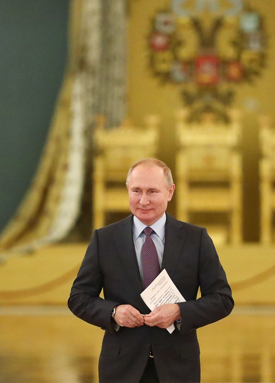 "Unutra čuči mala, uplašena osoba, koja spolja izgleda zastrašujuće" - Vladimir Putin