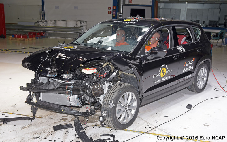 Seat Ateca – testy zderzeniowe Euro NCAP
