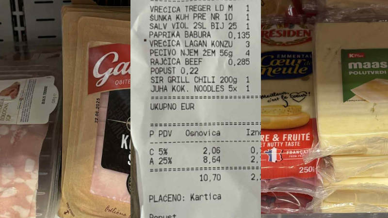 Čitateľ poslal tipy z Chorvátska.