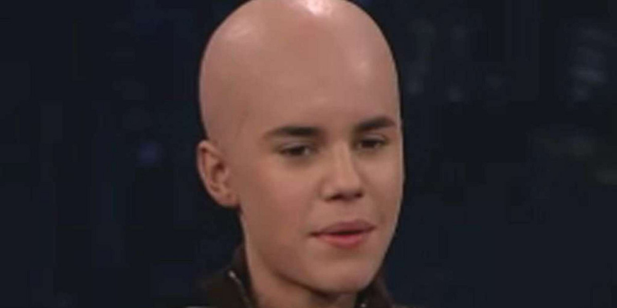 Łysy Bieber wygląda strasznie! Co mu jest?
