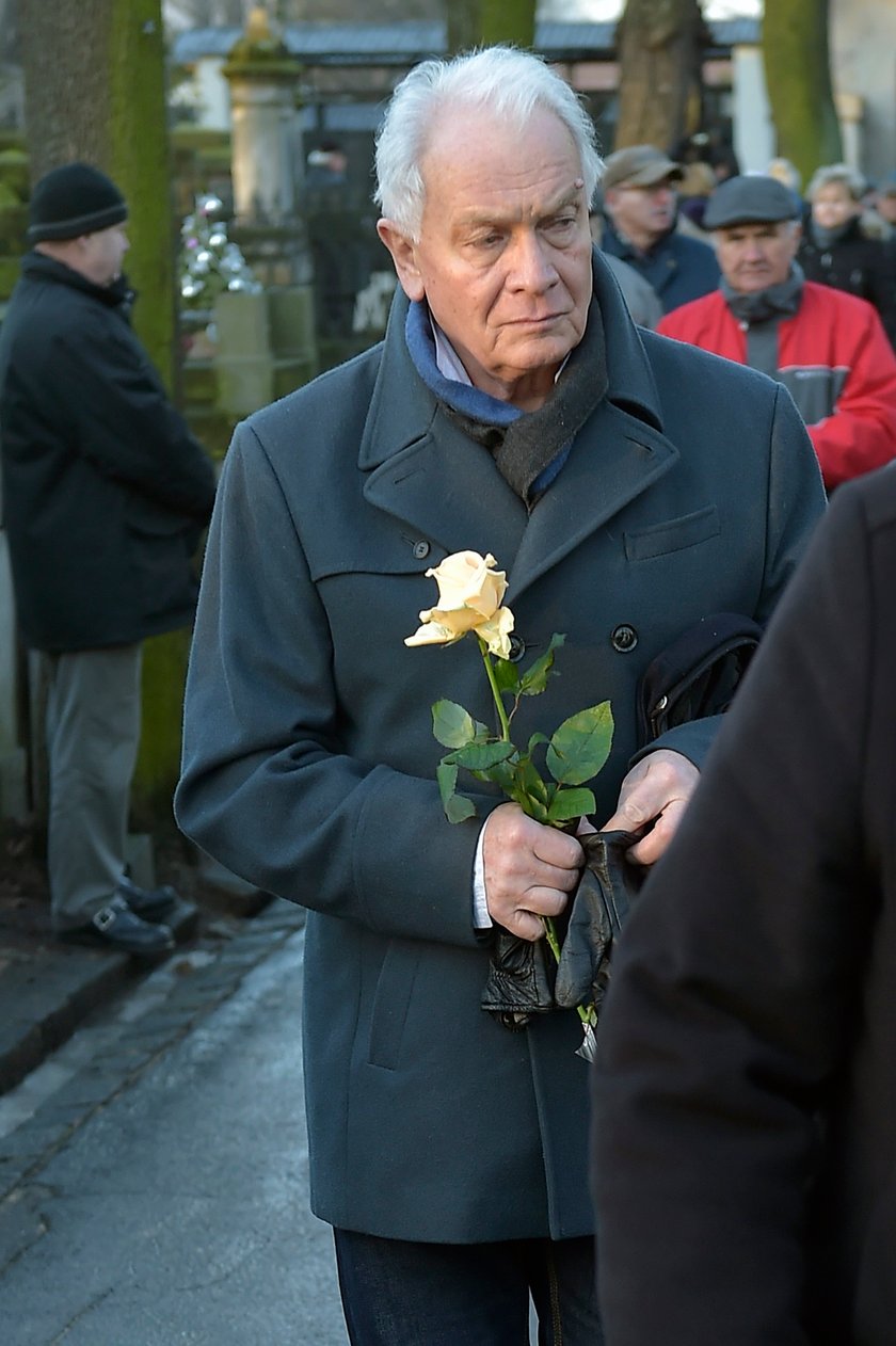 Znani na pogrzebie Bogusława Kaczyńskiego