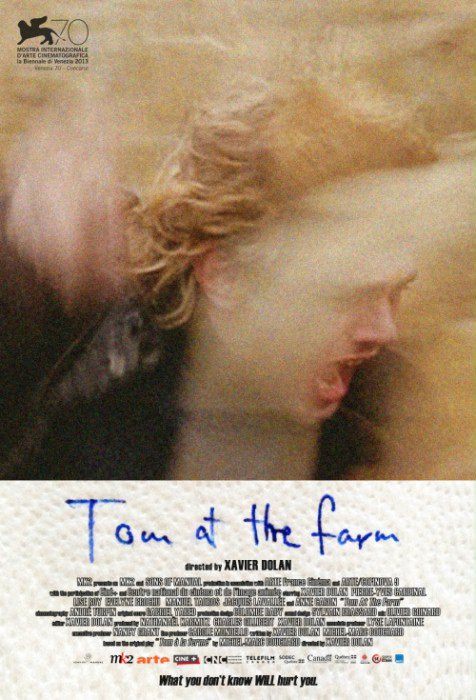 "Tom at the Farm" (reż. Xavier Dolan) - plakat