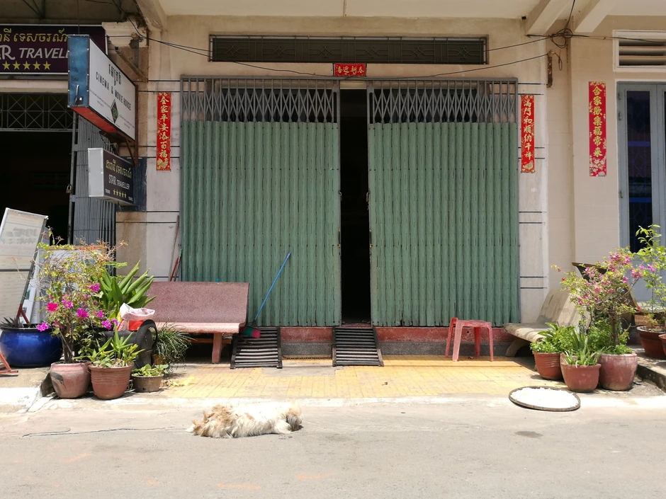 Izgled tipične kuće u Kambodži