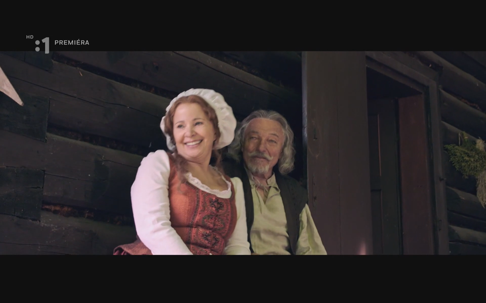 Kamila Magálová a Karel Gott v rozprávke Keď draka bolí hlava. 