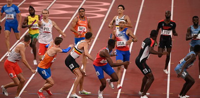 Walczyli, ale nie dali rady. Piąte miejsce Polaków w sztafecie 4x400 m