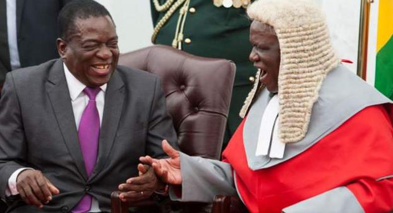 Zimbabwean high court orders the country’s Chief Justice to go home