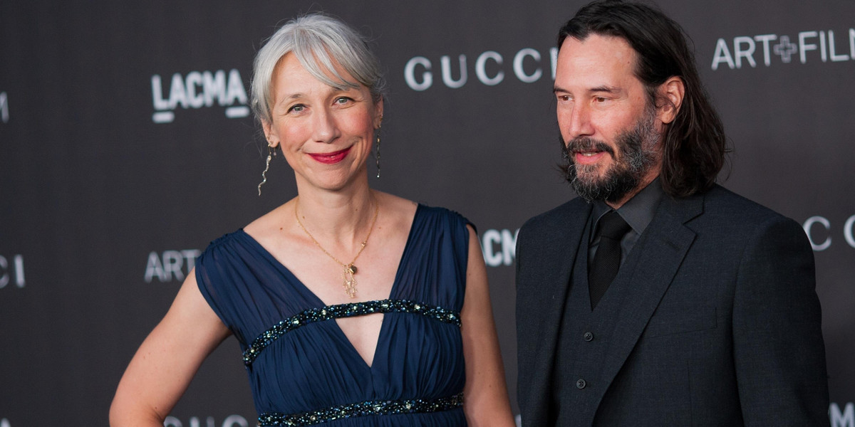 Keanu Reeves i Alexandra Grant