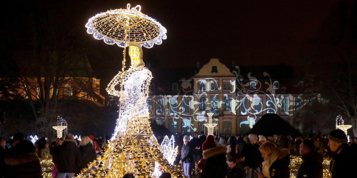 Park Oliwski w nowej, świątecznej odsłonie