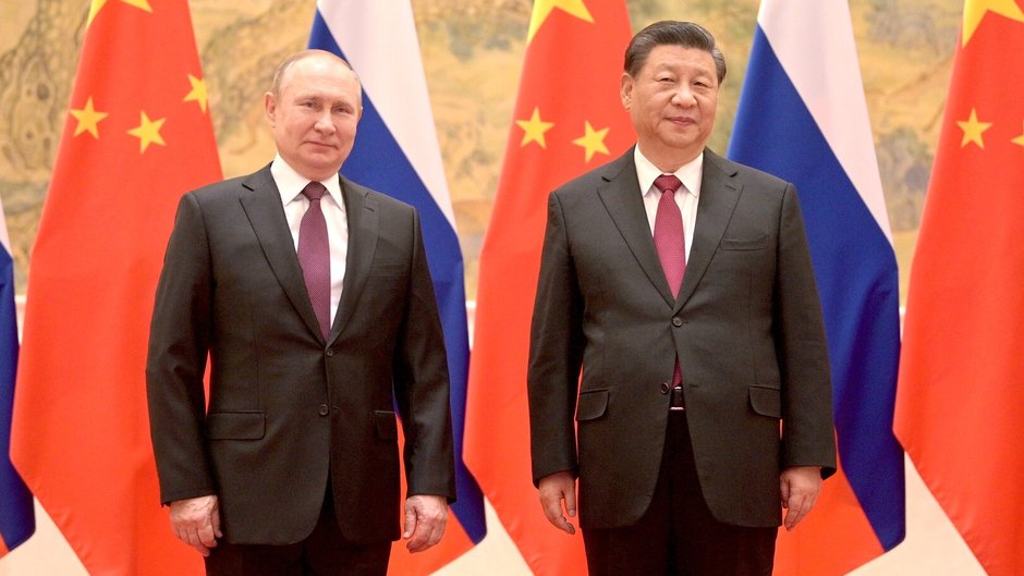 Władimir Putin i Xi Jinping