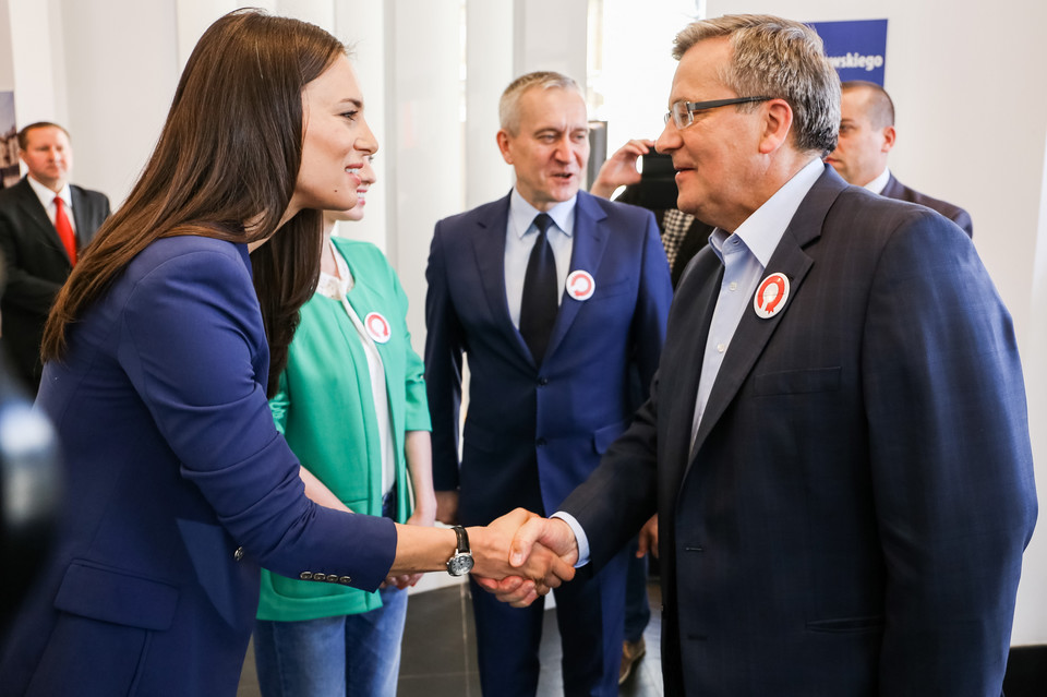 Anna Czartoryska i Magdalena Boczarska wspierają Bronisława Komorowskiego