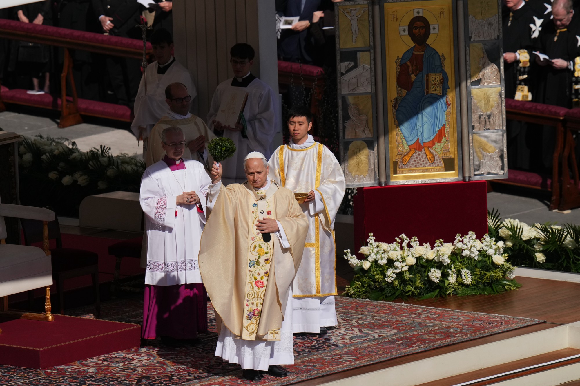 Prvá Veľkonočná nedeľa pápeža Leva XIV. vo Vatikáne.