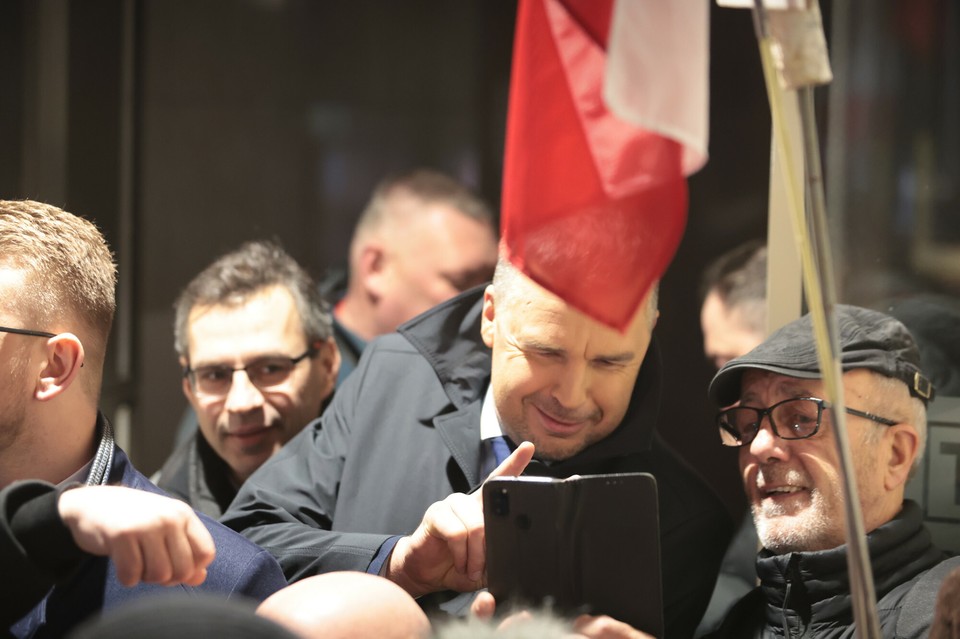 Michał Rachoń fotografował się z fanami