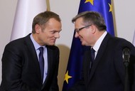 Komorowski Tusk