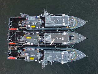 Te okręty to nasza specjalność. Piąty niszczyciel min zwodowany, a to nie koniec