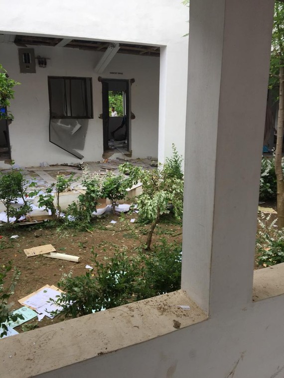 The vandalised health centre of Osun State Polytechnic, Iree 1 (Punch-Bola Bamigbola) 