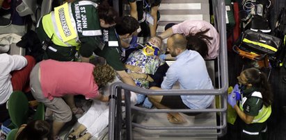 Wypadek podczas Australian Open. Starsza kobieta spadła ze schodów