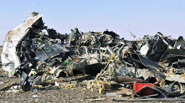 Lezuhant egy orosz utasszállító repülőgép / Fotó: MTI