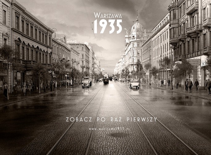 'Warszawa 1935' – ulica Marszałkowska