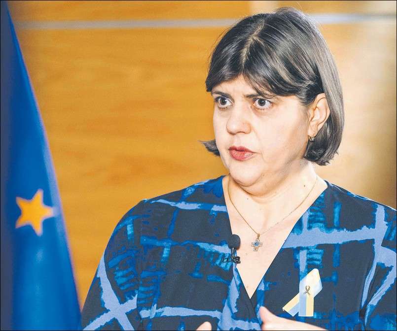 Laura Codruța Kövesi, europejska prokuratorka generalna, która stoi na czele EPPO