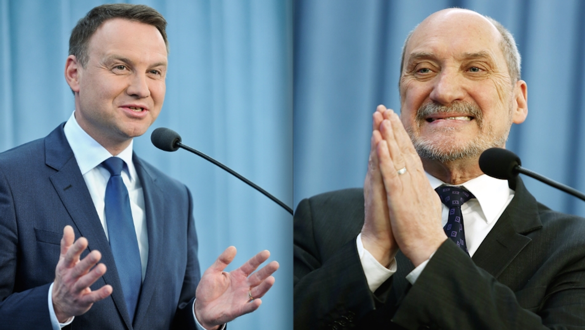 Andrzej Duda i Antoni Macierewicz