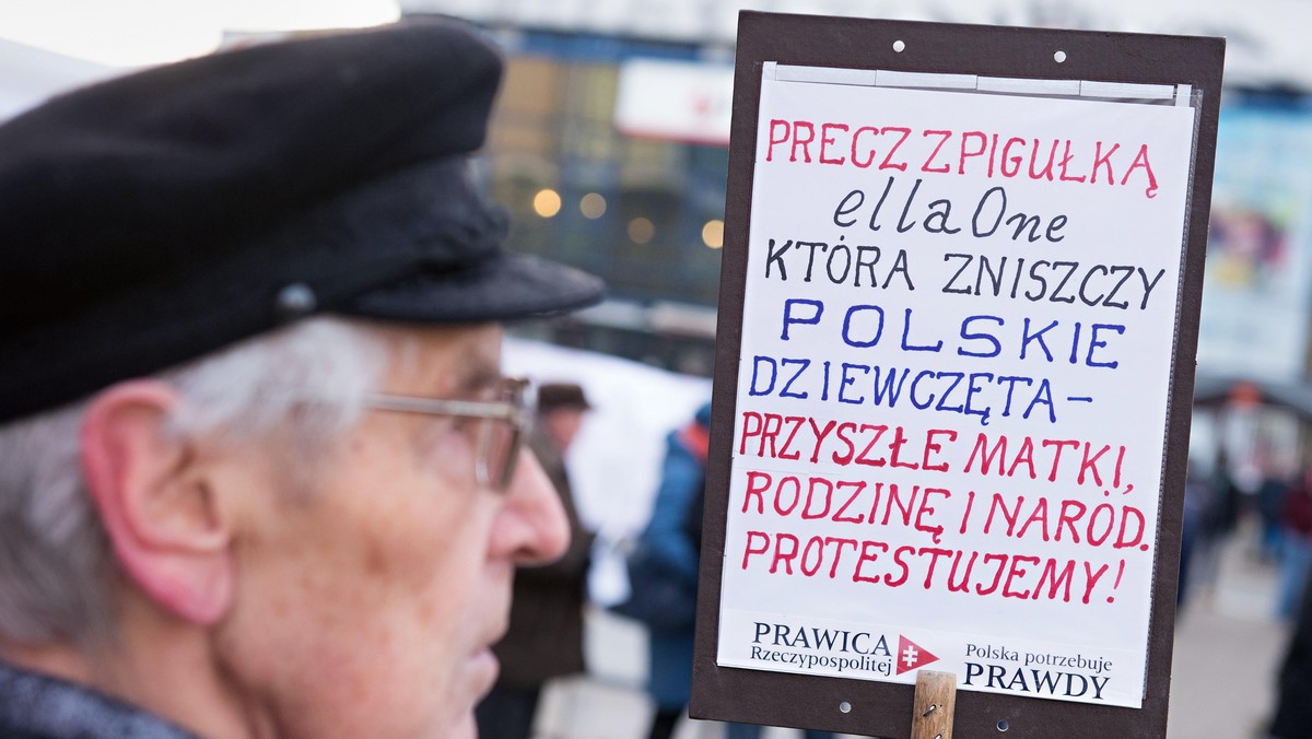 Protest ws. konwencji antyprzemocowej w Gdansku