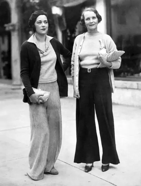 Kobiety w spodniach w latach 30. XX wieku Fot. KEYSTONE-FRANCE/Gamma-Rapho via Getty Images