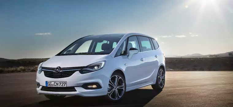 Opel Zafira - minivan przechodzi face lifting