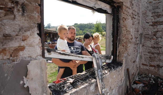 Grom udario u porodičnu kuću