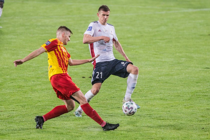 Pilka nozna. Ekstraklasa. Gornik Zabrze - Rakow Czestochowa. 10.07.2020