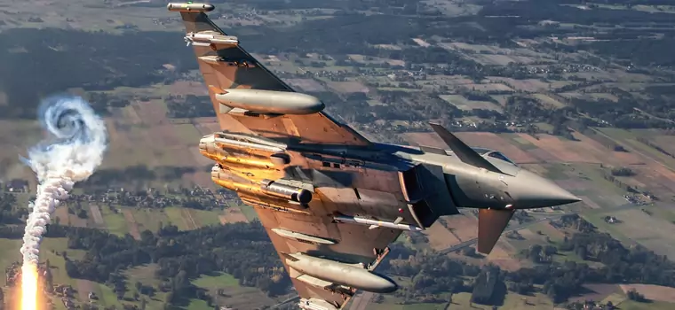 Tajfuny już w Malborku. Polski i NATO będą strzec elitarne myśliwce