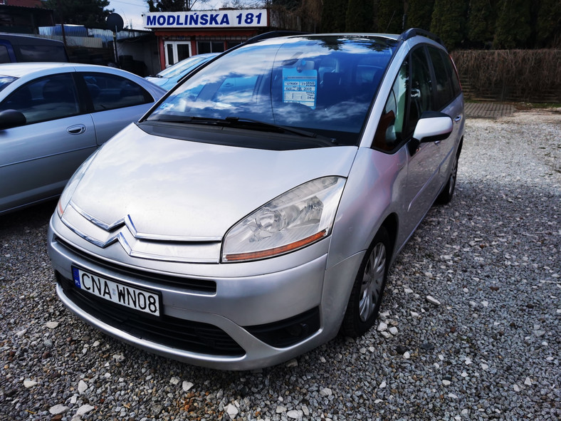 Citroen C4 Grand Picasso 1.6 HDI, rocznik 2009, cena 14 900 zł