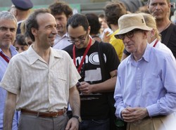 Woody Allen kręcił zabawne sceny w rzymskim zabytku