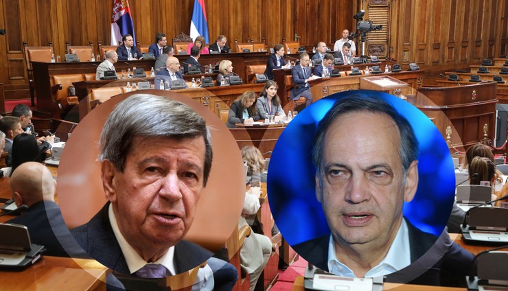 skupstina KOMBO foto Tanjug Dimitrije Goll, Slobodan Miljevic, Filip Kraincanic