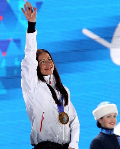 Ze złotem jej do twarzy. Justyna Kowalczyk odebrała swój medal