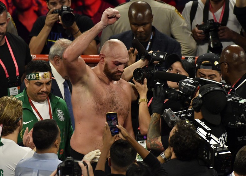 Tyson Fury is the WBC title holder in the heavyweight division