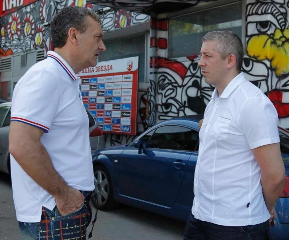 Slaviša Kokeza (desno)